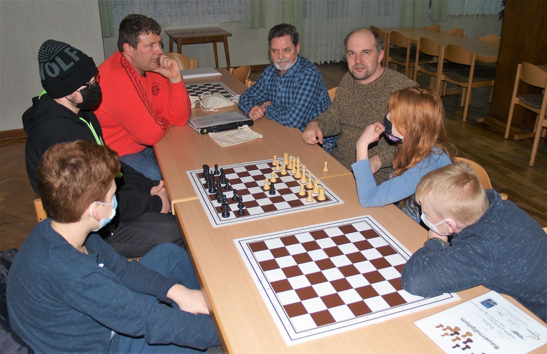 Gruppe 3, die fortgeschrittenen Spieler